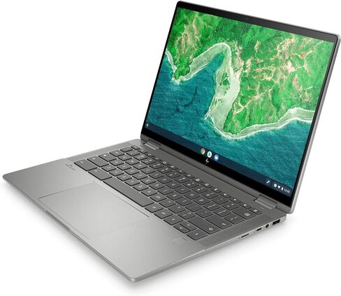 HP Chromebook x360 Convertible 2 in 1 Laptop Tablet 14 Inch WUXGA IPS Touchscreen Intel Core i3 8GB RAM 256GB SSD Intel UHD Graphics Backlit Keyboard Wi-Fi Bluetooth ChromeOS (Renewed) in Saudi Arabia