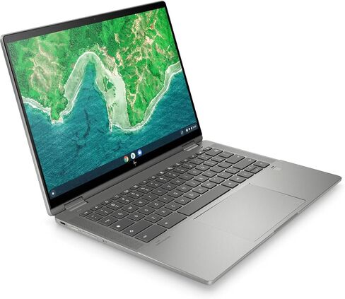 HP Chromebook x360 Convertible 2 in 1 Laptop Tablet 14 Inch WUXGA IPS Touchscreen Intel Core i3 8GB RAM 256GB SSD Intel UHD Graphics Backlit Keyboard Wi-Fi Bluetooth ChromeOS (Renewed) in Saudi Arabia