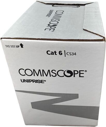Cat6 Plenum Solid cable 1000ft USA MADE Brand | Cat6 Plenum Solid Copper UTP 1000ft Blue cable CS34P in Saudi Arabia