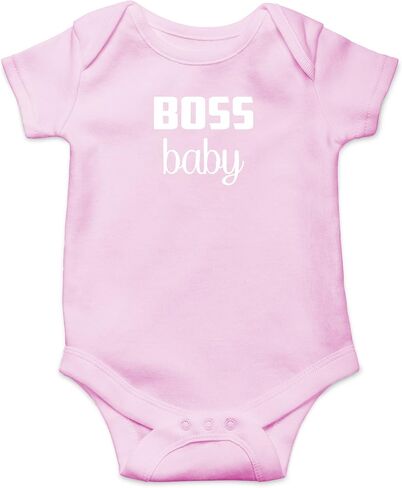 Boss Baby - Baby Clothes - Funny Newborn Bodysuit Outfits for Boys and Girls in Saudi Arabia