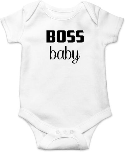 Boss Baby - Baby Clothes - Funny Newborn Bodysuit Outfits for Boys and Girls in Saudi Arabia