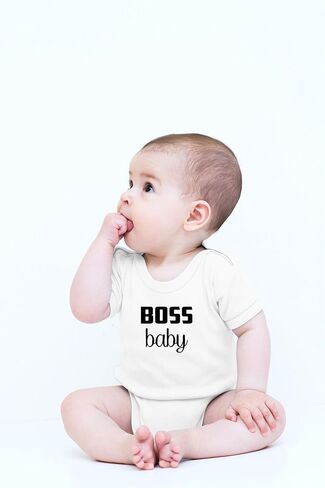 Boss Baby - Baby Clothes - Funny Newborn Bodysuit Outfits for Boys and Girls in Saudi Arabia