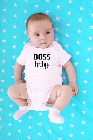 Boss Baby - Baby Clothes - Funny Newborn Bodysuit Outfits for Boys and Girls in Saudi Arabia