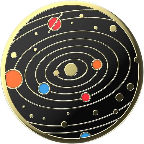 PopSockets PopGrip - قاعدة قابلة للتمديد ومقبض مع جزء علوي قابل للتبديل للهواتف الذكية والأجهزة اللوحية - مينا مضيئة بالطاقة الشمسية in Kuwait