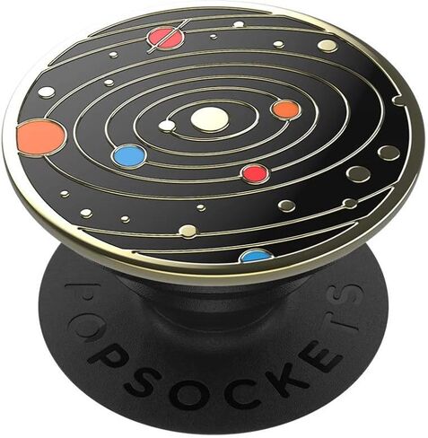 PopSockets PopGrip - قاعدة قابلة للتمديد ومقبض مع جزء علوي قابل للتبديل للهواتف الذكية والأجهزة اللوحية - مينا مضيئة بالطاقة الشمسية in Kuwait