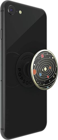 PopSockets PopGrip - قاعدة قابلة للتمديد ومقبض مع جزء علوي قابل للتبديل للهواتف الذكية والأجهزة اللوحية - مينا مضيئة بالطاقة الشمسية in Kuwait