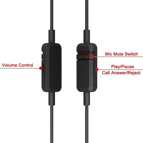 BUTIAO MMX300 Cable, OFC Replacement Cable Extension Cord for Beyerdynamic MMX300 MMX 300 2nd Gen Gaming Headsets with Mic Mute Volume Control for PC Computer Gamers (8ft) in Saudi Arabia