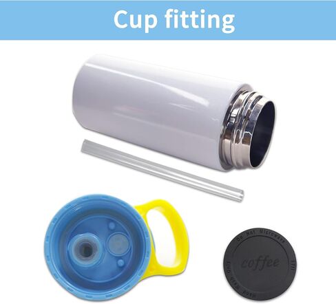 أكواب التسامي للأطفال، 12oz فراغات زجاجة ماء التسامي، 4 عبوات من الفراغات كوب التسامي سيبي لصناعة الهدايا بنفسك in Kuwait