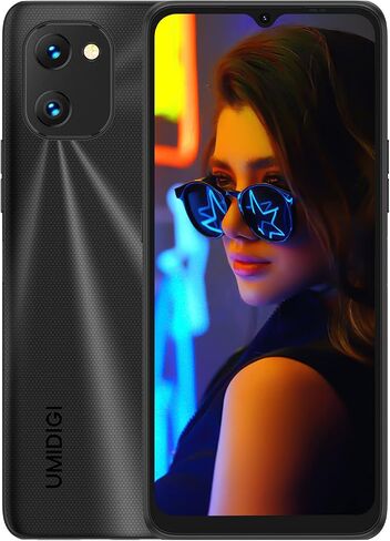 هاتف UMIDIGI POWER 7S الخلوي، 4 جيجابايت + 64 جيجابايت بطارية 6150 مللي أمبير في الساعة هاتف ذكي غير مقفل مع شاشة كاملة 6.7 بوصة + كاميرا ثلاثية بدقة 16 ميجابكسل هاتف أندرويد in Saudi Arabia