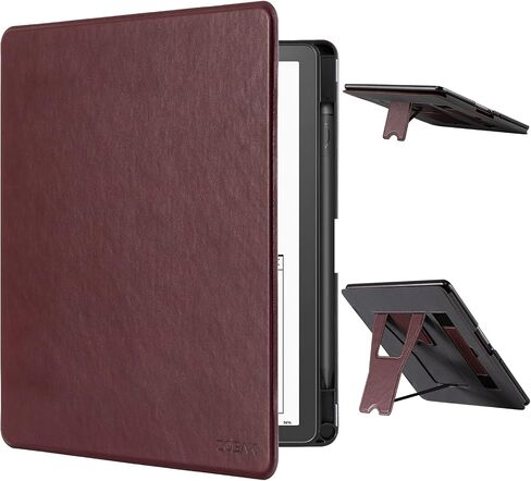 CoBak Case for Kindle Scribe - All New PU Leather Cover with Auto Sleep Wake Feature for Kindle Scribe 10.2" 2022 Released with Pen Holder in Saudi Arabia