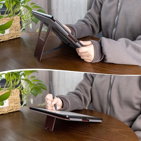 CoBak Case for Kindle Scribe - All New PU Leather Cover with Auto Sleep Wake Feature for Kindle Scribe 10.2" 2022 Released with Pen Holder in Saudi Arabia