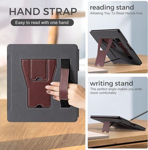 CoBak Case for Kindle Scribe - All New PU Leather Cover with Auto Sleep Wake Feature for Kindle Scribe 10.2" 2022 Released with Pen Holder in Saudi Arabia
