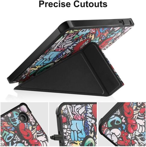 E-Reader Cover for Kobo Sage 8 inch(2021 Release),Ultra Slim Lightweight with Auto Sleep/Wake Up Function Folio Stand Leather Case for Kobo Sage 2021 8" E-Book (TPU-Big Eye) in Saudi Arabia
