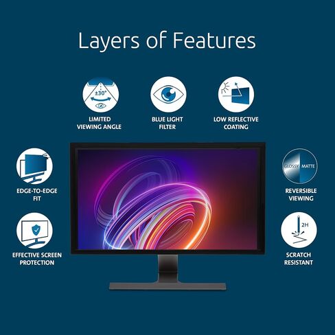 Kensington 21.5 inch Privacy Screen for 21.5" 16:9 Widescreen Monitors in Saudi Arabia