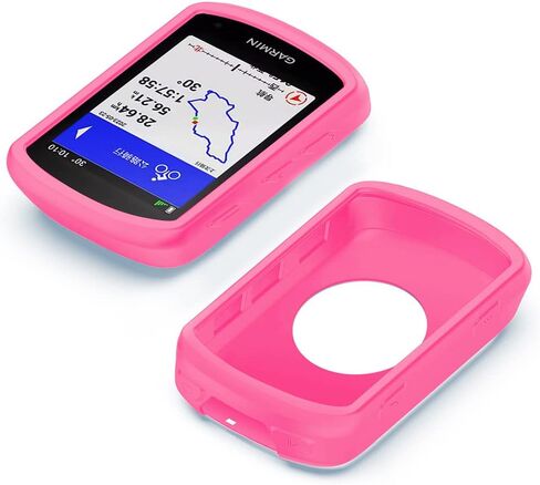 Voikoli Case Compatible with Garmin Edge 840/540,Soft Silicone Protective Cover Case Outdoor Handheld GPS Accessories (Black-A) in Kuwait