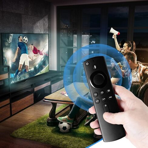 Replacement Voice Remote Control Fit for ANZ Fire Smart TVs Stick (2nd Gen&3rd Gen&Lite&4K&2020 Release), Smart TVs Cube (1st Gen&2nd Gen), Smart TVs 3rd Gen in Saudi Arabia