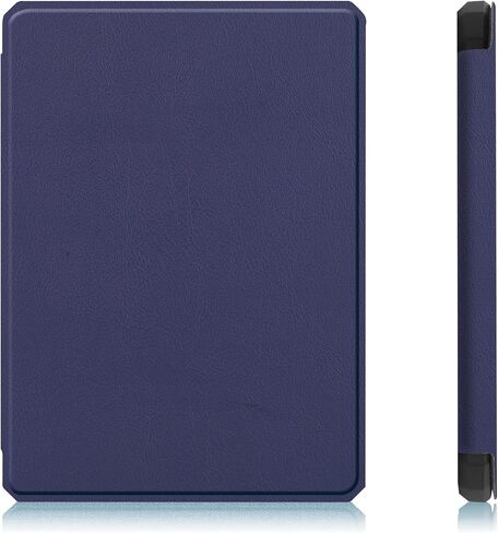 Case for 7" Kindle Paperwhite (12th Generation, 2024) and Kindle Colorsoft Signature Edition, UUcovers Slim Lightweight Shell PU Leather Protective Cover with Auto Sleep/Wake, Blossoming Almond Tree in Kuwait