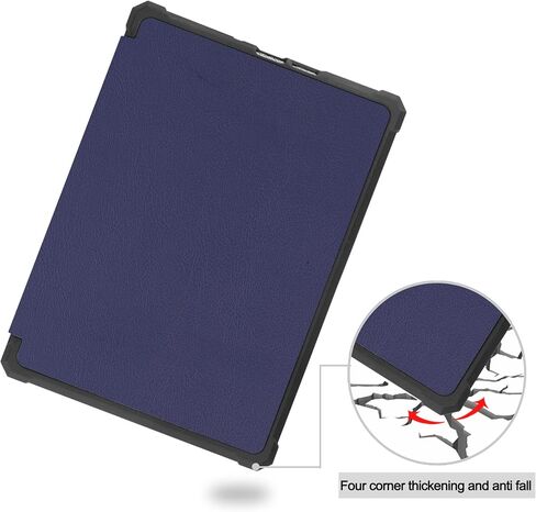 Case for 7" Kindle Paperwhite (12th Generation, 2024) and Kindle Colorsoft Signature Edition, UUcovers Slim Lightweight Shell PU Leather Protective Cover with Auto Sleep/Wake, Blossoming Almond Tree in Kuwait