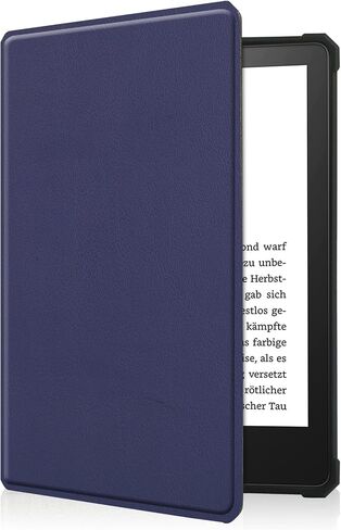 Case for 7" Kindle Paperwhite (12th Generation, 2024) and Kindle Colorsoft Signature Edition, UUcovers Slim Lightweight Shell PU Leather Protective Cover with Auto Sleep/Wake, Blossoming Almond Tree in Kuwait