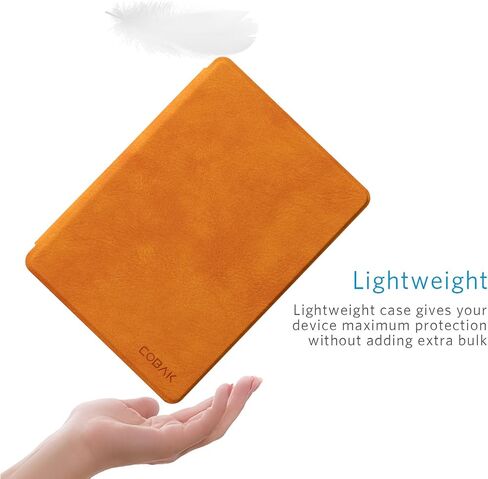CoBak Case for Kindle Paperwhite - All New PU Leather Cover with Auto Sleep Wake Feature for Kindle Paperwhite Signature Edition and Kindle Paperwhite 11th Generation 2021 Released in Saudi Arabia