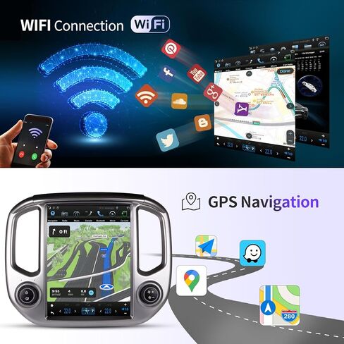 ستيريو راديو السيارة لسيارة شيفروليه كولورادو جي إم سي كانيون 2015-2018 استبدال الراديو Android Auto Car Play GPS Navigation شاشة عمودية طراز Tesla مع DSP في Dash Headunit مشغل الوسائط المتعددة الصوت in Kuwait