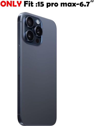 Rear Camera Glass Replacement for iPhone 15 Pro Max with Tape Pre-Installed +Repair Tools in Kuwait