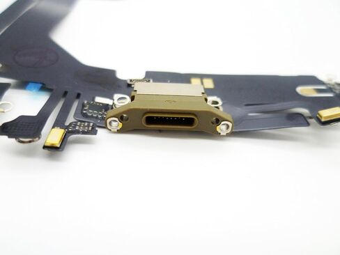 Charging Port Board Dock Connector Flex Cable Replacement Compatible with iPhone 14 Pro Max 6.7inch (Black) in Saudi Arabia