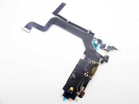 Charging Port Board Dock Connector Flex Cable Replacement Compatible with iPhone 14 Pro Max 6.7inch (Black) in Saudi Arabia