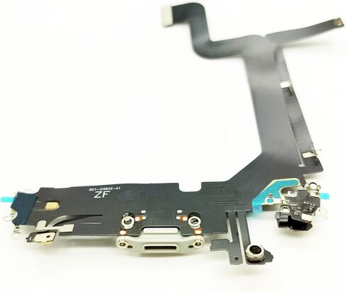 Charging Port Board Dock Connector Flex Cable Replacement Compatible with iPhone 14 Pro Max 6.7inch (Black) in Saudi Arabia