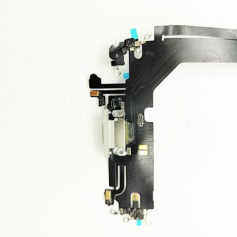 Charging Port Board Dock Connector Flex Cable Replacement Compatible with iPhone 14 Pro Max 6.7inch (Black) in Saudi Arabia