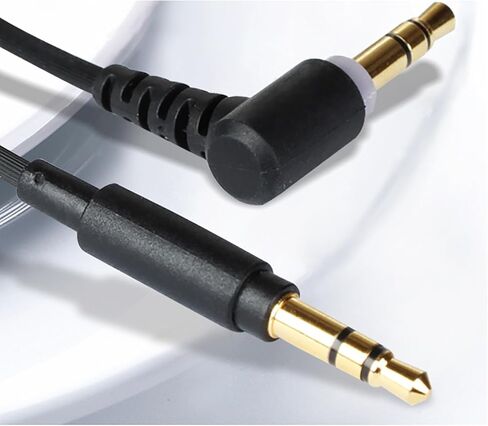 سماعات رأس لاسلكية WH-1000XM4 سلك كابل مساعد أسلاك تمديد الصوت متوافقة مع سماعات الرأس اللاسلكية Sony WH-1000XM5 WH-1000XM3 WH-CH520 WH-CH720N اللاسلكية المانعة للضوضاء (5FT) in Kuwait