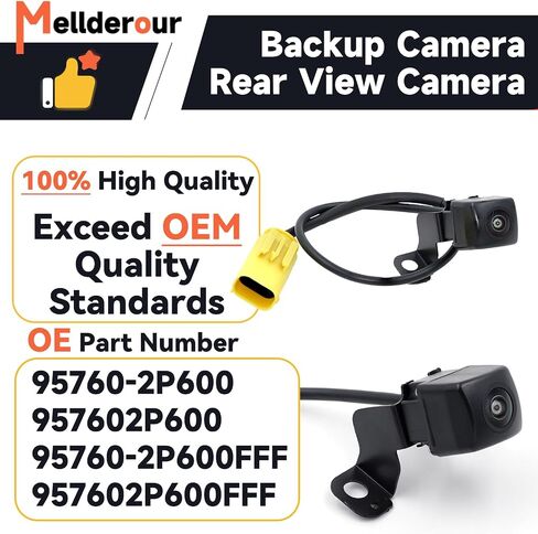 Backup Camera Rear View Camera Compatible with Kia Optima Hybrid 2.0 2.4 2011-2013.Replaces# 95760-2T001, 957602T101, 95760-2T101. in Saudi Arabia