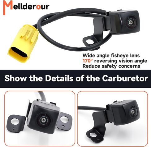 Backup Camera Rear View Camera Compatible with Kia Optima Hybrid 2.0 2.4 2011-2013.Replaces# 95760-2T001, 957602T101, 95760-2T101. in Saudi Arabia