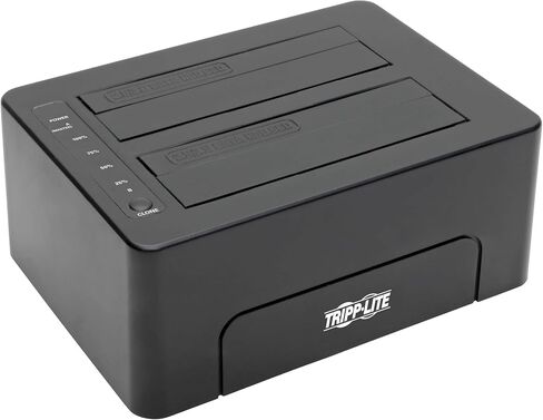 TRIPP LITE USB C إلى Dual SATA Quick Dock 2.5 بوصة/3.5 بوصة HDD/SDD USB 3.1 بسرعة 10 جيجابت في الثانية (U439-002-CG2) in Saudi Arabia
