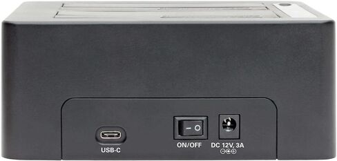 TRIPP LITE USB C إلى Dual SATA Quick Dock 2.5 بوصة/3.5 بوصة HDD/SDD USB 3.1 بسرعة 10 جيجابت في الثانية (U439-002-CG2) in Saudi Arabia