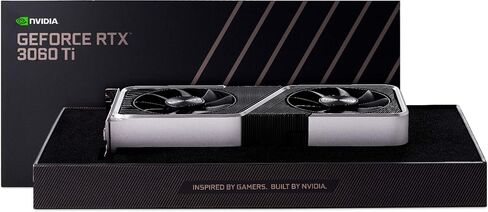 بطاقة رسومات NVIDIA GeForce RTX 3060 Ti Founders Edition سعة 8 جيجابايت GDDR6 PCI Express 4.0 (متجددة) in Kuwait