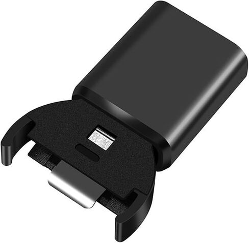 Black Rechargeable Button Charger Mini Lithium Coin USB for LIR2032 LIR1632 LIR2025 LIR2016 Small Charger,Health and Household in Saudi Arabia