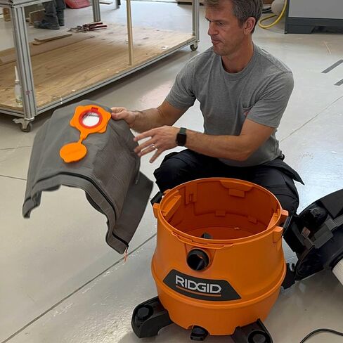 Macam Reusable Dust Bag Compatible with Ridgid and Craftsman Shop-vacs - 1 Pack Vacuum Bag, Filter Bag, 6-16 Gallons capacity (12-16 Gallons) in Saudi Arabia