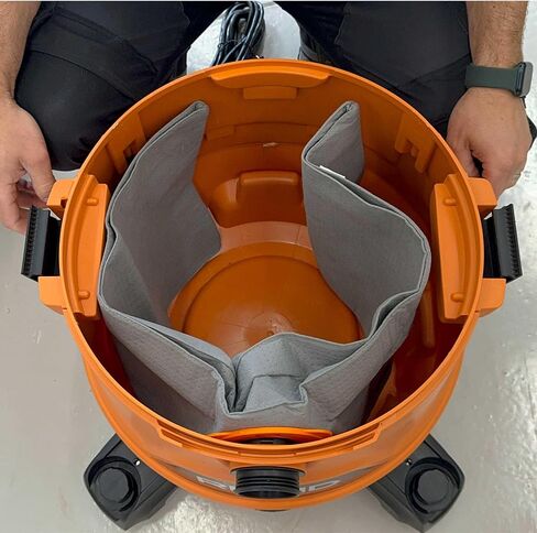 Macam Reusable Dust Bag Compatible with Ridgid and Craftsman Shop-vacs - 1 Pack Vacuum Bag, Filter Bag, 6-16 Gallons capacity (12-16 Gallons) in Saudi Arabia
