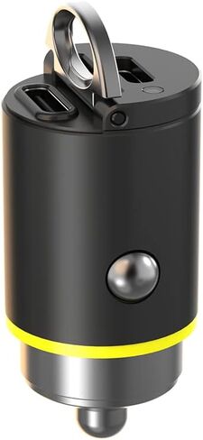 شاحن سيارة USB C بقدرة 45 وات، ومحول سيارة سريع الشحن بمنافذ USB-C مزدوجة، وشاحن USB صغير ولاعة سجائر لهاتف iPhone 14 13 Pro Max iPad Samsung Galaxy S22 S21 Ultra Plus Google Pixel والمزيد in Kuwait
