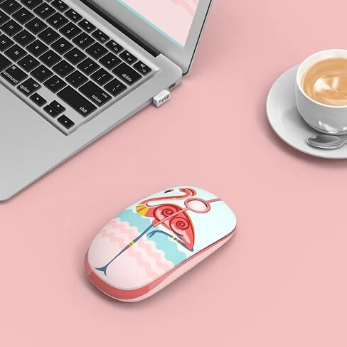 TELLUR Wireless Mouse with Nano USB 2.4 Ghz Receiver, Wireless Mouse with Silent Click, 1600 DPI, 3 Buttons, Plug & Play, Slim and Lightweight Design to Carry (Bear) in Saudi Arabia