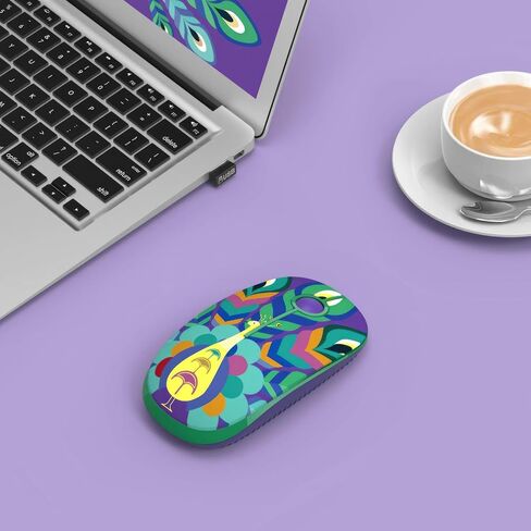 TELLUR Wireless Mouse with Nano USB 2.4 Ghz Receiver, Wireless Mouse with Silent Click, 1600 DPI, 3 Buttons, Plug & Play, Slim and Lightweight Design to Carry (Bear) in Saudi Arabia