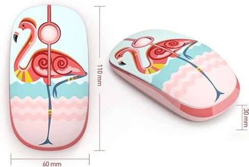 TELLUR Wireless Mouse with Nano USB 2.4 Ghz Receiver, Wireless Mouse with Silent Click, 1600 DPI, 3 Buttons, Plug & Play, Slim and Lightweight Design to Carry (Bear) in Saudi Arabia