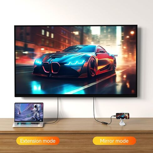 4K HDMI Cable 10 FT, 2-Pack, 18Gbps High Speed HDMI 2.0 Cable, Male to Male HDMI Cord, 4K@60Hz, 2K@144Hz, ARC/eARC, HDCP2.2, 3D Compatible with PS5/4/3, Xbox, Monitor, Soundbar, TV, PC in Saudi Arabia