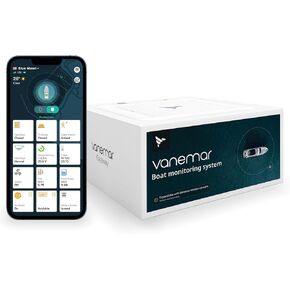 Boat & Yacht Security Alarm System GPS Location Tracking Geofence Battery & Water Level Monitoring, DIY Easy Installation, Waterproof, Universal Boat Compatibility, Wireless Sensor Technology
