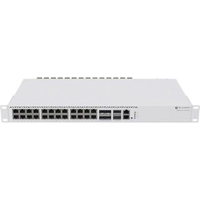 Mikrotik CRS326-4C+20G+2Q+RM. 20 x 2.5G ETH Ports, 4 x Combo (10G RJ45 or SFP+), 2 x 40G QSFP+ Cages, 1 x 100Mbit Management, RouterOS L6, 1U RM, Dual redundant PSU
