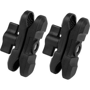 2PCS Aluminum 25mm Double Socket Arm,Dual Socket Arm Adapter,Easy installation on RAM Mount B Size 1" Ball Components