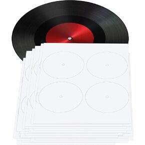 60 ورقة من ملصق حماية مركز تسجيل الفينيل لسجل 12 بوصة، ملصق حماية بفتحة مركزية لسجل الفينيل للتلف الناتج عن التآكل (240 قطعة) in Kuwait