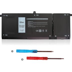 H5CKD 53Wh Battery Replacement for Dell Inspiron 5300 5301 5401 5402 5408 5409 5501 5502 5508 5509,Inspiron 5400 5406 7405 7300 7306 7500 7506 2-in-1 Silver Latitude 3410 3510 Vostro 5502 15V