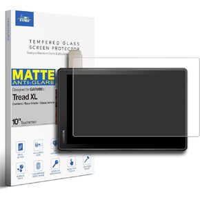 Tempered Glass Screen Protector for Garmin Tread XL Overland Race Chase Vehicle All-terrain GPS Navigator 10 Inch Touchscreen (HD Clear)